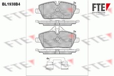Bremsbelagsatz Scheibenbremse FTE 9010529 für BMW i3 I01 Electric Range Extender