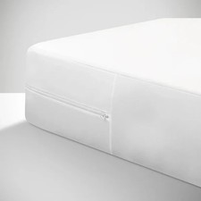 Mattress Encasement Waterproof Protector Zippered Deep Pocket Bed Bug Protector