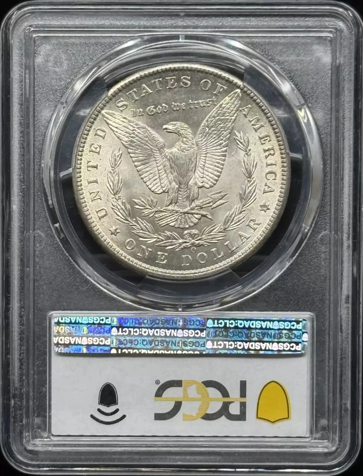 1898 O Morgan Silver Dollar PCGS MS-67 - Image 2 of 3