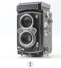 Rollei Rolleiflex 3.5A type II TLR Film Camera Zeiss Tesser 75mm 3.5 Lens Japan