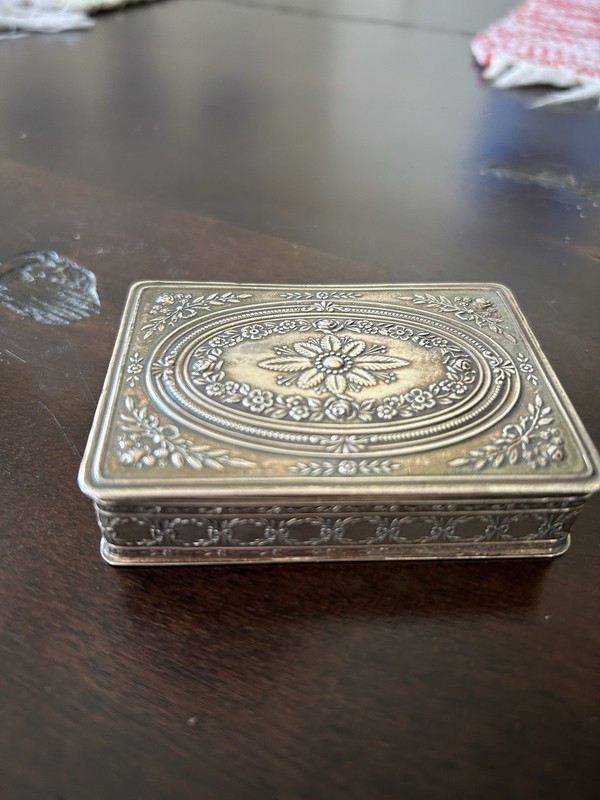 Puiforcat 950 Sterling Cigarette Box