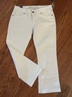 NEW!!  Delia’s White Morgan Denim Jeans Size 9/10 — photo 1