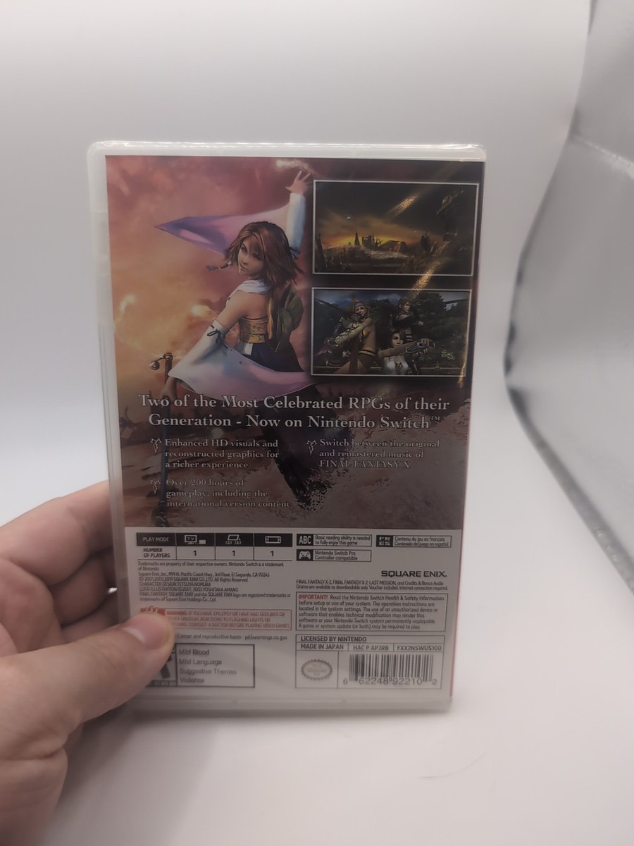 Final Fantasy X|X-2 HD Remaster - Nintendo Switch for sale