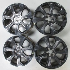 OEM Lincoln Nautilus 21x8 +60 Gloss Black Wheel 5x114.3, 5x4.5 (QTY 4)