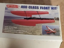 Vintage Art-Tech 400 Class Float Kit - RC Model Planes Pontoon Kit - 57111 - Red
