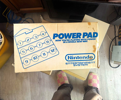 Nintendo Power Pad Control Pad for Nintendo NES, Wired Beige Controller