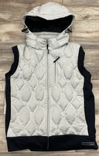 EUC VINTAGE BONFIRE SNOWBOARDING DOWN FILLED VEST SIZE M