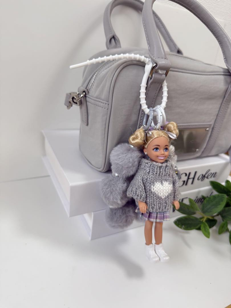 Doll Figure Mattel Authentic Barbie Charm Chelsea Keychain