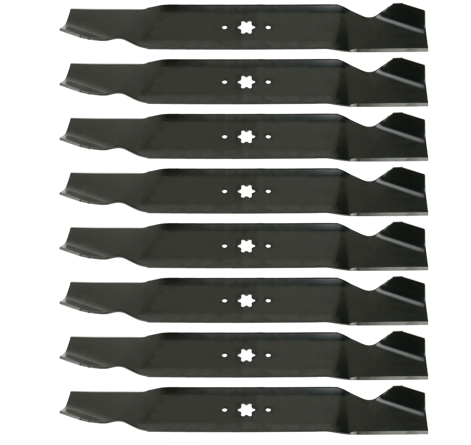 8 USA Mower Blades® High Lift for MTD 490-110-M115 742-04087 942-0616 42" Deck