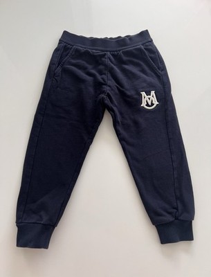 Moncler Kids Pants Size 4Y Navy Blue