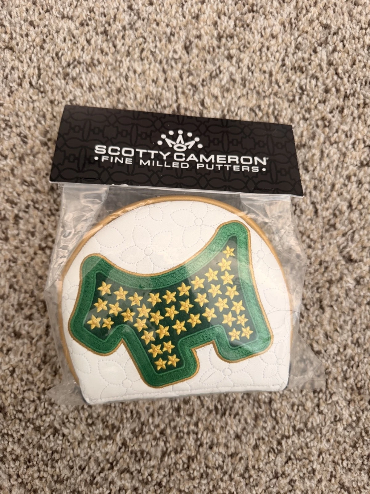 Scotty Cameron Masters Limited Floral Dog Headcover Mid-Round 2025 Mallet
