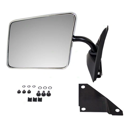 Manual Mirror fits 1983-1994 S10 Blazer Below Eyeline Manual Fold Left 15642573