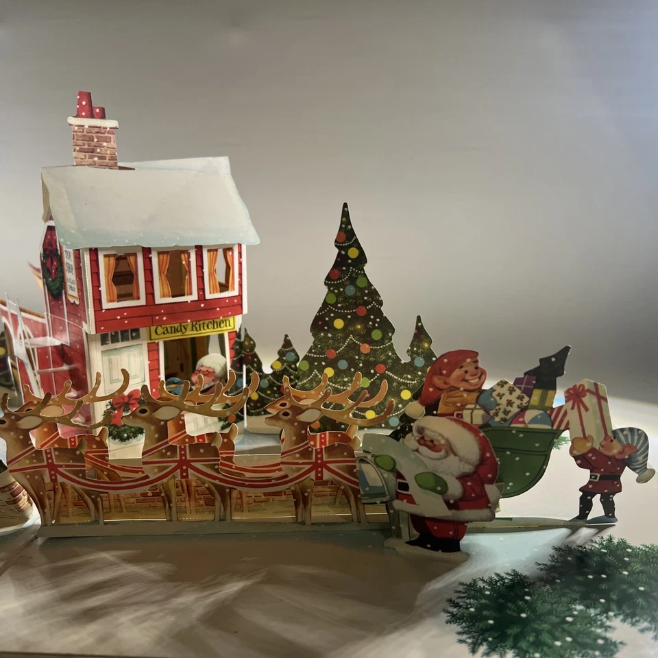 Ronco Presents - A Christmas Present LP P 11772 VG+ Xmas Pop Up Gatefold 1973 - Image 3 of 4