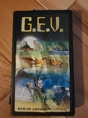 Steve Jackson Games G.E.V. No. 1107. Vintage 1977 Rev. Slip Included