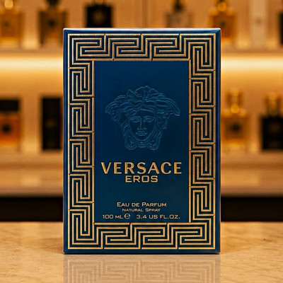 Versace Eros Eau de Parfum Natural Spray Regular Size 3.4 fl oz