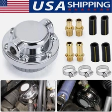 1-6 PSI Universal Adjustable Fuel Pressure Regulator Kit For Carburetor Engine