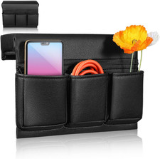 Car Door Armrest Pad Organizer, Black Auto Window Elbow Rest Box