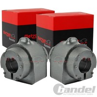 2X Metzger 18Mm Stabilager Hinten Beidseitig Passend FÜR Ford Mondeo Volvo V60