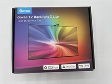 Govee TV Backlight 3 Lite H6099 55-65  RGBICW LED Camera DreamView NEW SEALED