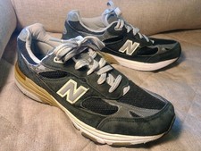 WR993BK New Balance 993 Made In USA Womens SZ 8.5 Grey Black Athletic Shoes