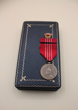 WWII U.S. Medal of Freedom Medal Set Lapel pin Ribbon bar Early No title Case