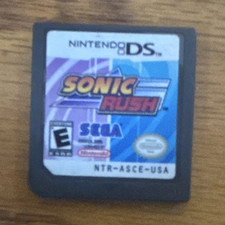 Nintendo DS Sonic Rush Sonic the Hedgehog Series Game Cartridge Only Tested