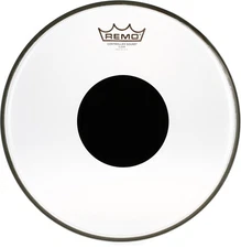 Remo Controlled Sound Clear Drumhead - 12" - with Black Dot
