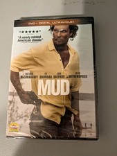 Mud DVD Matthew McConaughey Tye Sheridan Sam Shepard Reese Witherspoon BRAND NEW