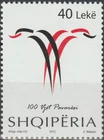 Albania 100th Ann Independence 2012 MNH-0,90 Euro