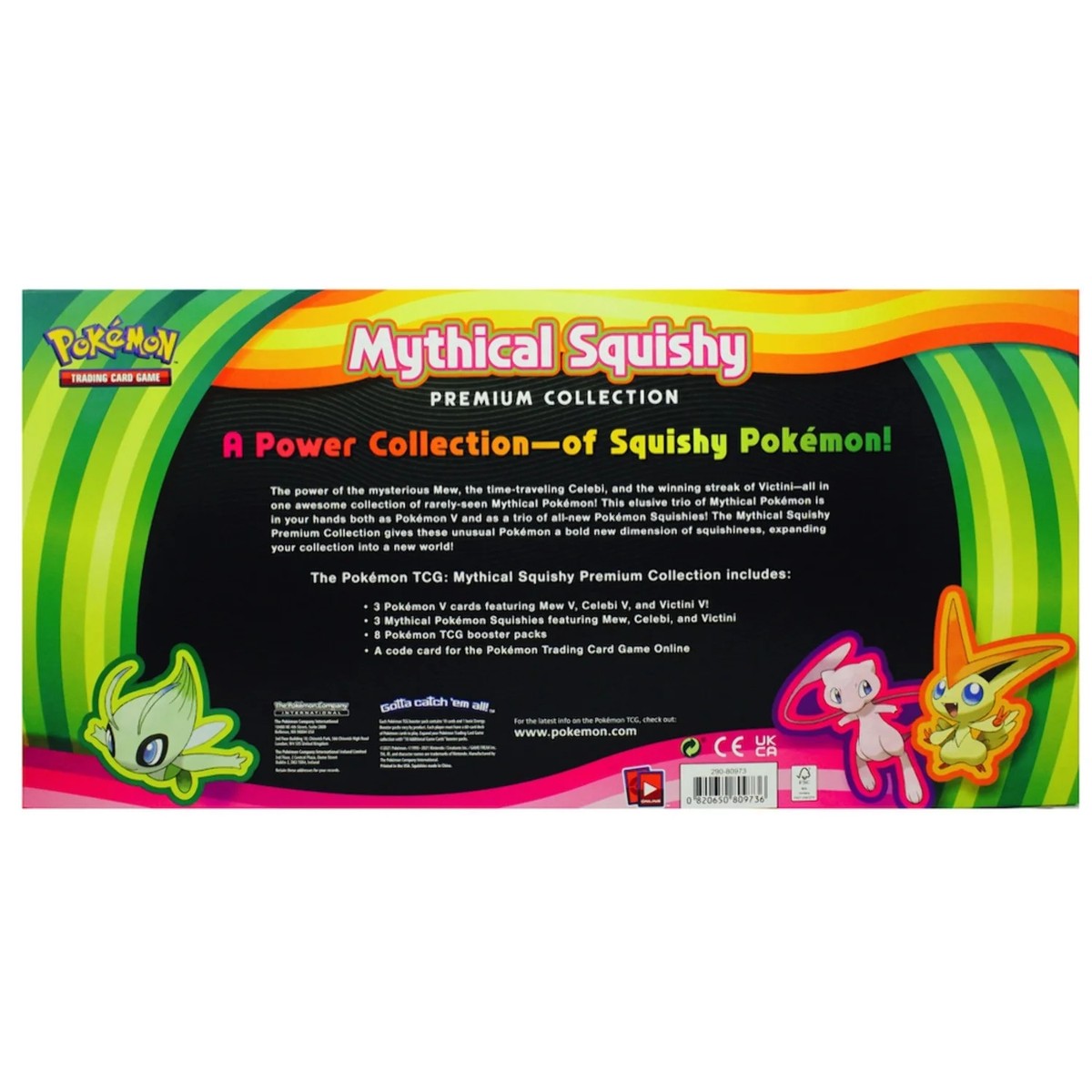 Pokemon TCG: Mythical Squishy Premium Collection 820650809736| eBay