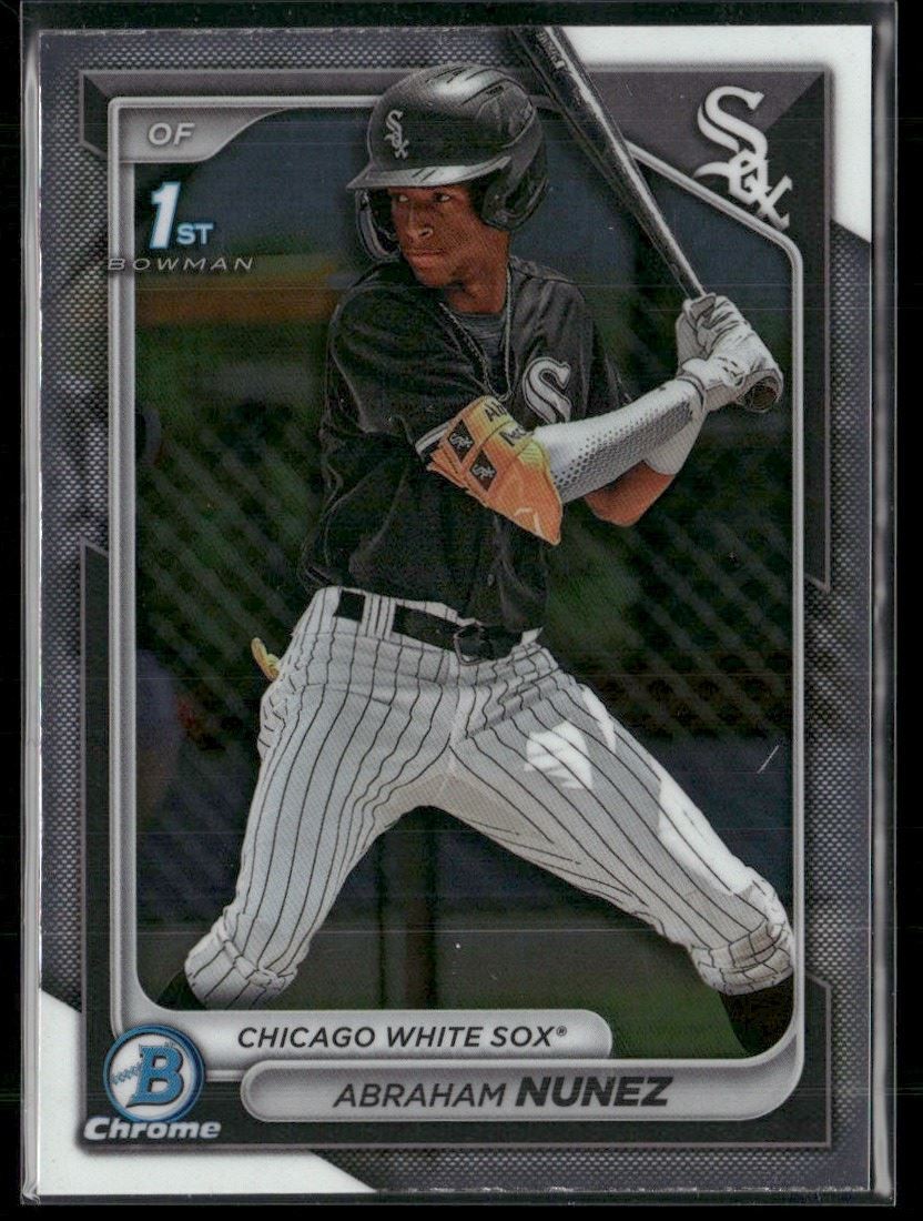 Abraham Nunez 2024 Bowman Chrome Prospects Chicago White Sox #BCP-56