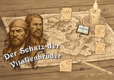 Mystery Rätsel Adventskalender, Thema Piraten, LEVEL schwer, Escape & Exit Spiel
