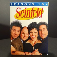Seinfeld Season 1 and 2 DVD Box Set Volume One (4 Disc Set) 2004 Tested
