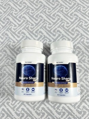 Neuro Sharp Capsules   NeuroSharp All Natural Memory Focus -120 Capsules -2pack