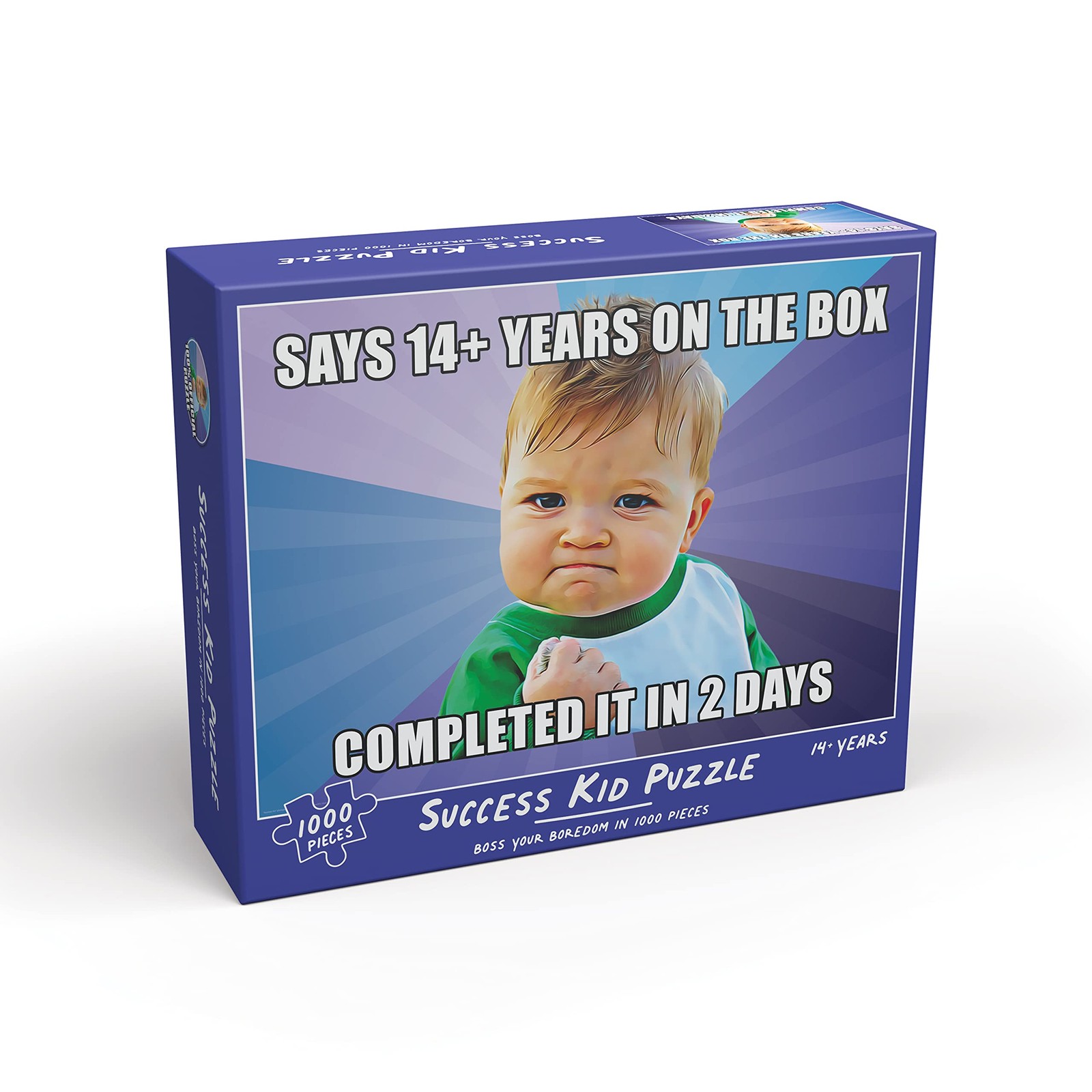 Жевательная резинка - пазл Success Kid Puzzle для взрослых 1000 шт.