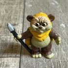Vintage Star Wars Ewok Wicket Action Figure Mini PVC Figurine Lucasfilm LFL