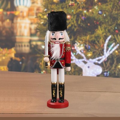 30cm Nussknacker Ornament Puppe Cartoon Sammlerstücke Nussknacker Figuren Statue