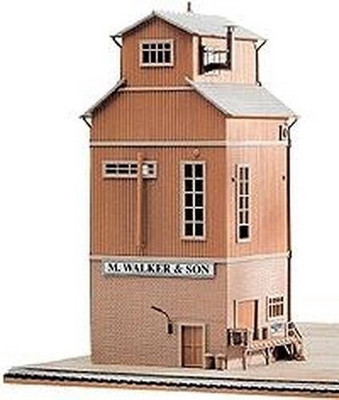 HO=1/87 Walker & Son Sand & Gravel Grading Tower Built-up #647-LEDMODEL POWER