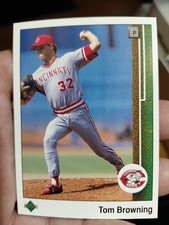 1989 Upper Deck - Tom Browning #617