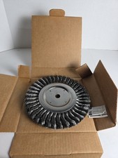 WEILER 90779 Twist Wire Wheel Brush,Arbor,8 In. 40L782