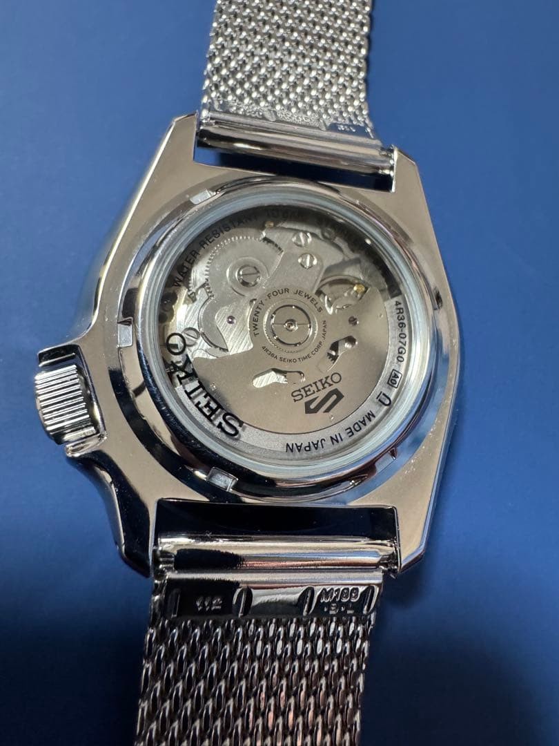 Seiko SBSA019 Automatic Diver Wristwatch 4R36 07G0 Mens JDM 