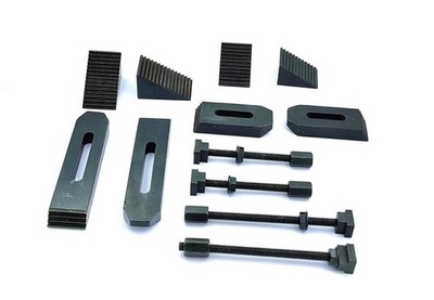 ADI 24 Pcs Clamp Kit Set M6 (6 mm) Rotary Table for CNC Machines, High Precision