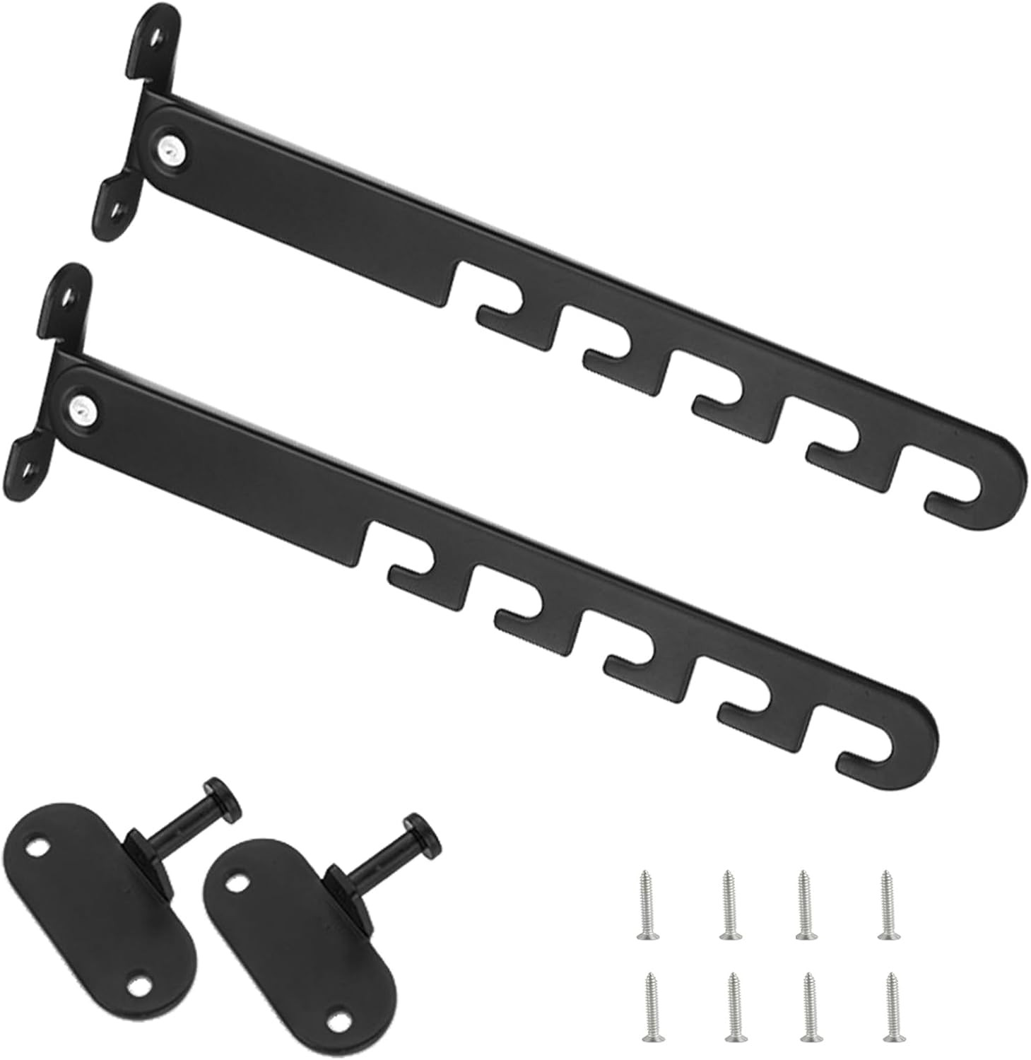 2 Pieces Adjustable Position Casement Window Restrictor Latch, Lock Tilt Regulat
