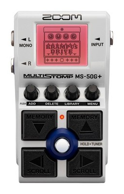 Zoom MS-50G+ MultiStomp Guitar Effects Pedal with 100 Effects, Drives,...