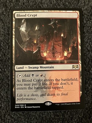 Magic The Gathering MTG - Blood Crypt - Return to Ravnica Regular