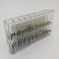 360pcs 0.8mm Split Pins Watch Strap Bracelets Links Connecting Pins Assortment