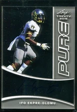 2015 Ifo Ekpre-Olomu Rookie Auto Leaf Trinity Pure #PA-IEO Cleveland Browns