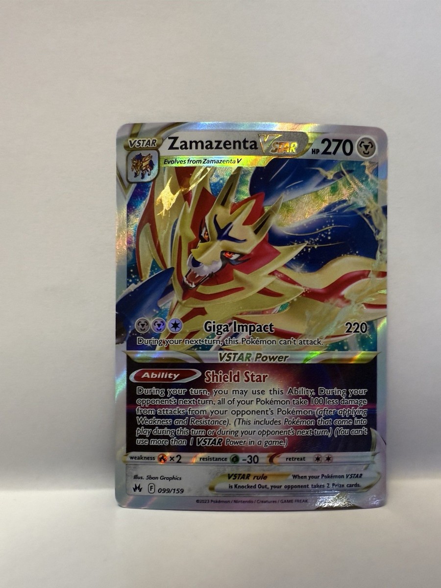 Zamazenta VSTAR 99/159 Pokemon Crown Zenith | eBay Zamazenta VSTAR 99/159 Pokemon Crown Zenith | eBay