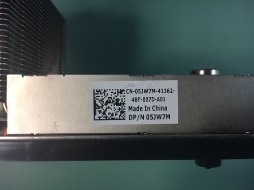 NUEVO disipador térmico Dell R720 / R720XD / DR4100 5JW7M / 05JW7M - Imagen 2 de 4