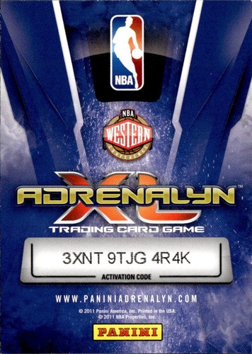2010-11 Panini Adrenalyn XL #10 - Tyson Chandler - Picture 2 of 2